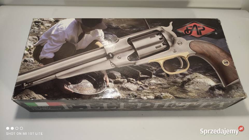 Remington Model Army Rewolwer Czarnoprochowy