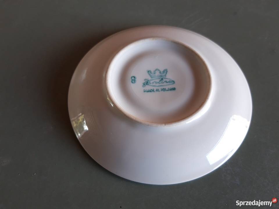 Porcelana Karolina Jaworzyna Śląska Talerzyk Ostrów Wielkopolski