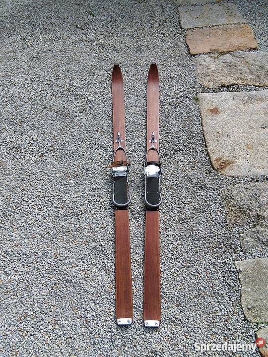 Stare drewniane narty Mesta PionierS Antyki, Sztuka, Kolekcje dolnośląskie Szklarska Poręba