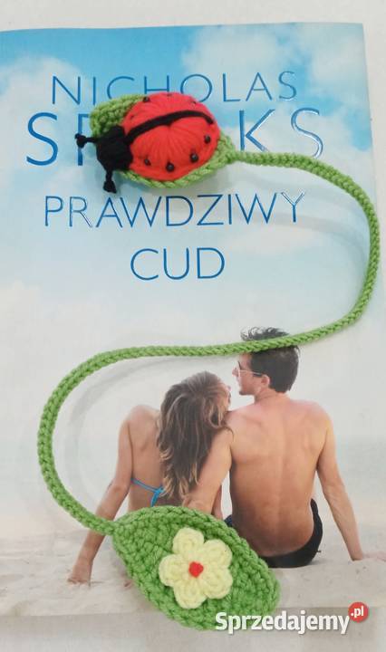 Biedronka wykonana na szydełku zakładka do sprzedam