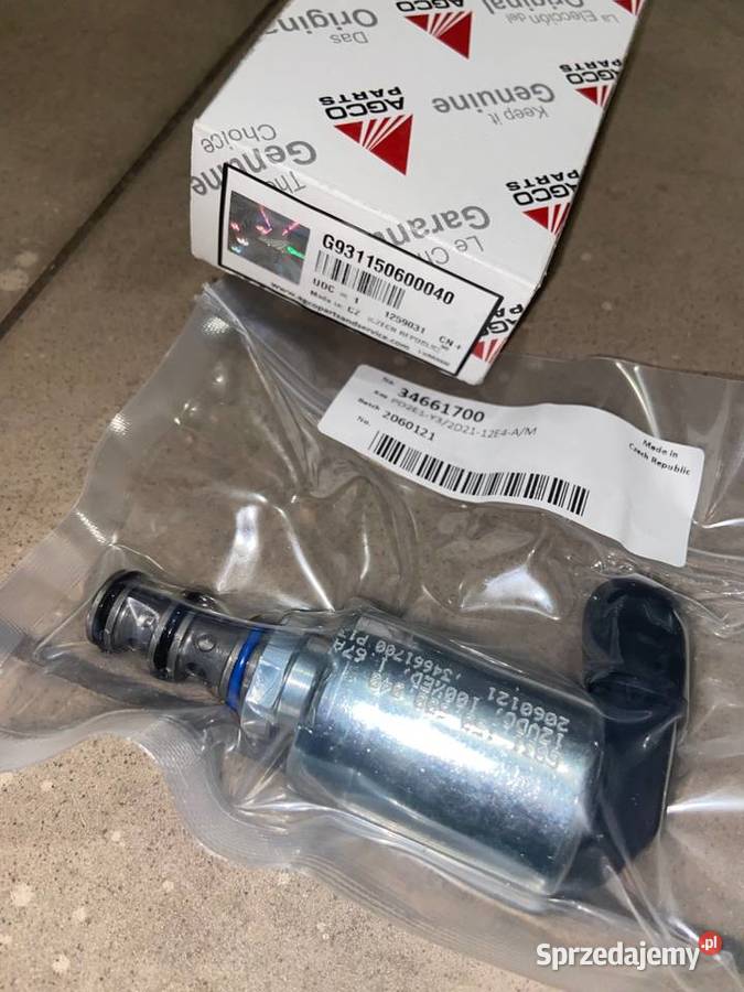 G931150600040 Elektrozawór Fendt Oryginał Nowy Warszawa