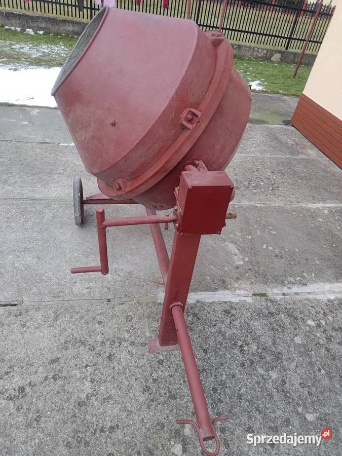 Betoniarka stalowa 150 litrów Trześń