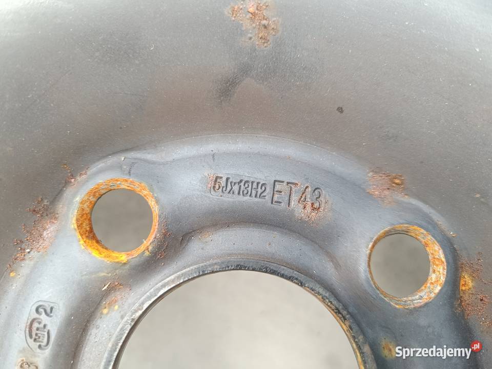 Felgi stalowe Opel Corsa C 13 4x100 komplet Piastów sprzedam