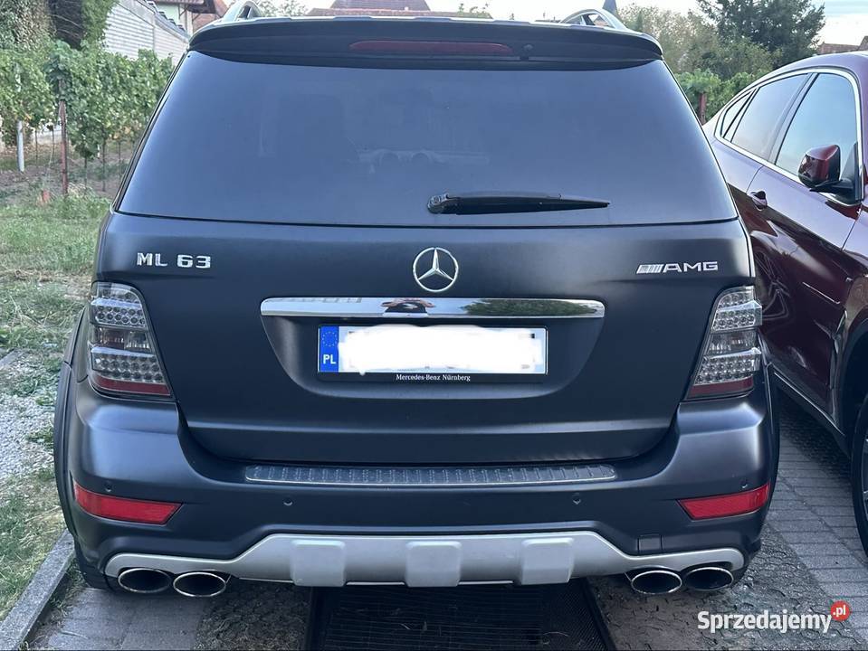 ML 63 AMG Czarny mat Alu 22 LPG STAG bluetooth ML Szczecinek
