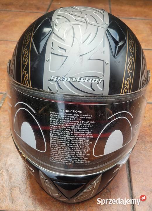 Nowy kask motocyklowy L firmy MARUSHIN