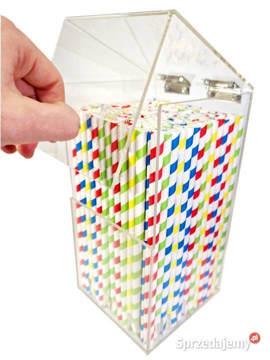 Zamykany pojemnik organizer na słomki Gastronomia Sandomierz sprzedam