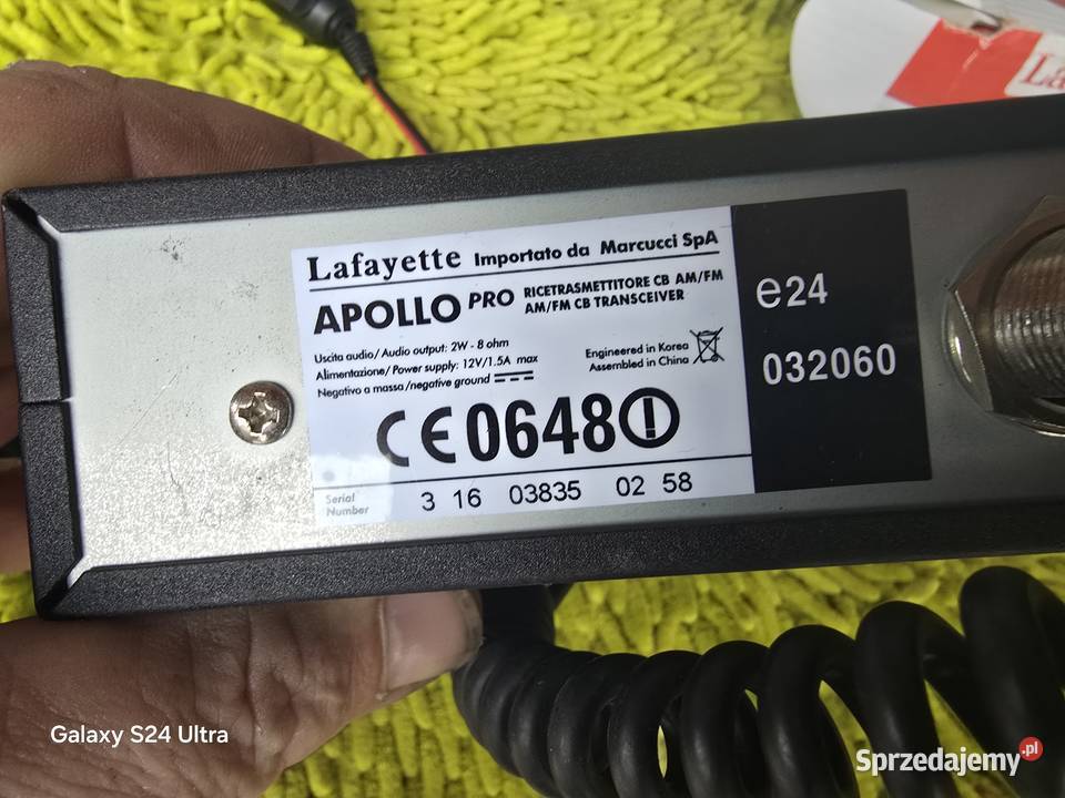 cb radio Lafayette apollo pro Pozostałe Chełm Śląski