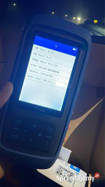 Tester diagnostyczny programator czujników TMPS małopolskie Nowy Sącz sprzedam