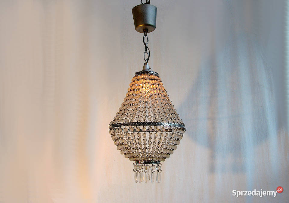 Lampa wisząca kryształki