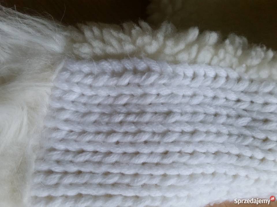 czapka futrzana ciepła uszatka
