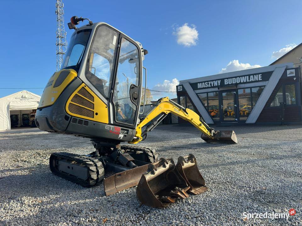 Minikoparka Wacker Neuson ET18 z 2016r VDS 2 Złoczew
