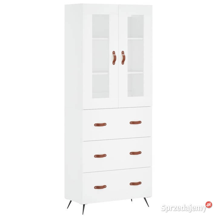 Witrynka biała 695x34x180 materiał Warszawa