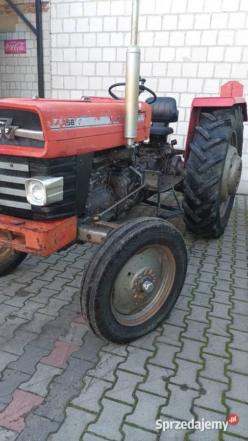 Massey Ferguson 158 4pzarejestrowany sprawnym