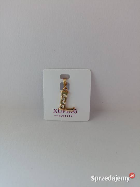 Literki zawieszki stal chirurgiczna Wisiorki Łódź sprzedam