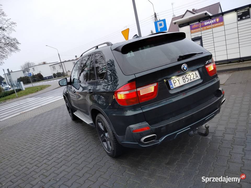 BMW X5 e70 30d pakiet aero komforty hedap hak Rok produkcji 2008 Szamotuły