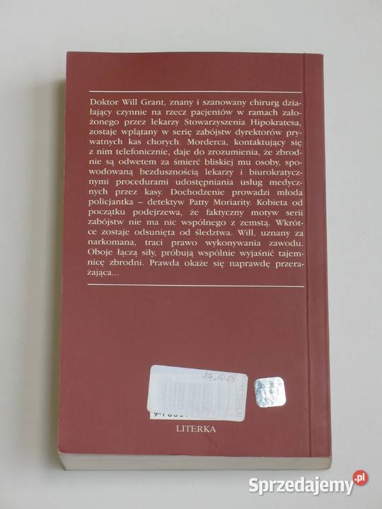 Stowarzyszenie Hipokratesa Michael Palmer Kultura i Rozrywka Kraków