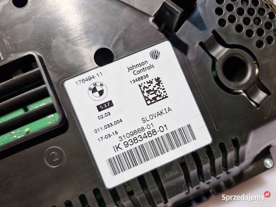 BMW F10 F11 F15 F25 F26 LICZNIK ZEGARY DIESEL