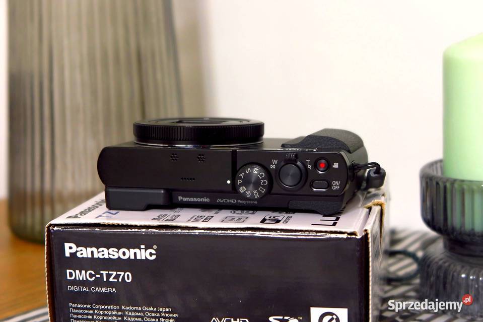 Panasonic Lumix TZ70 30x opt 12 Mpx RAW 3D WiFi Aparaty Pabianice