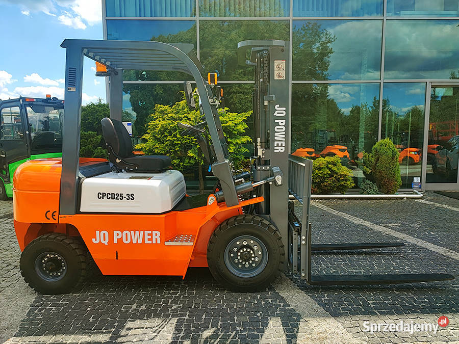 Wózek widłowy JQ Power CPCD25 25 t triplex 45 m diesel Kęty