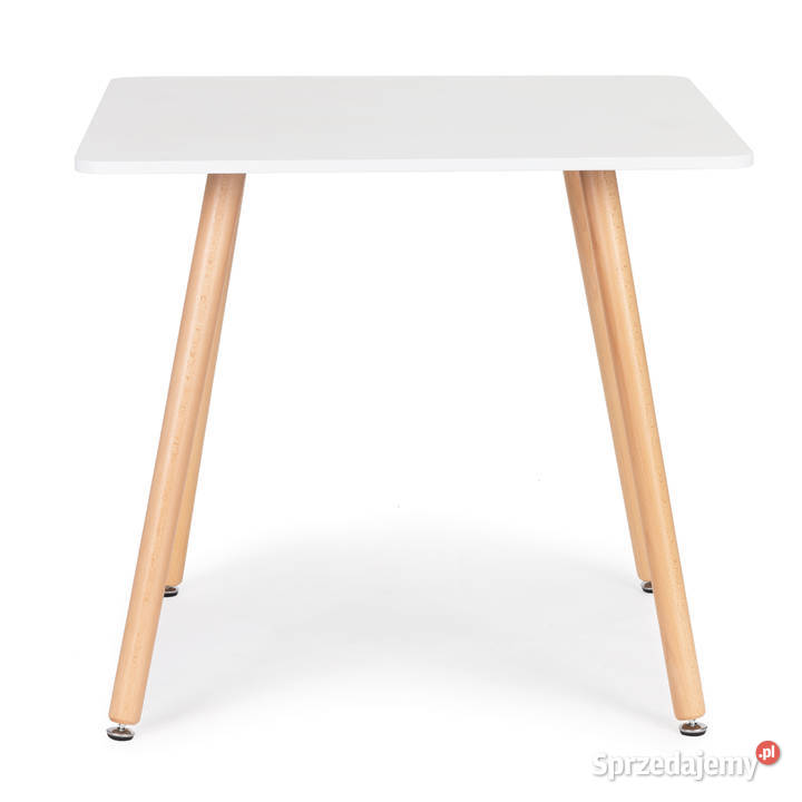 Stolik kuchenny nowoczesny drewniany kwadratowy Smogorzów