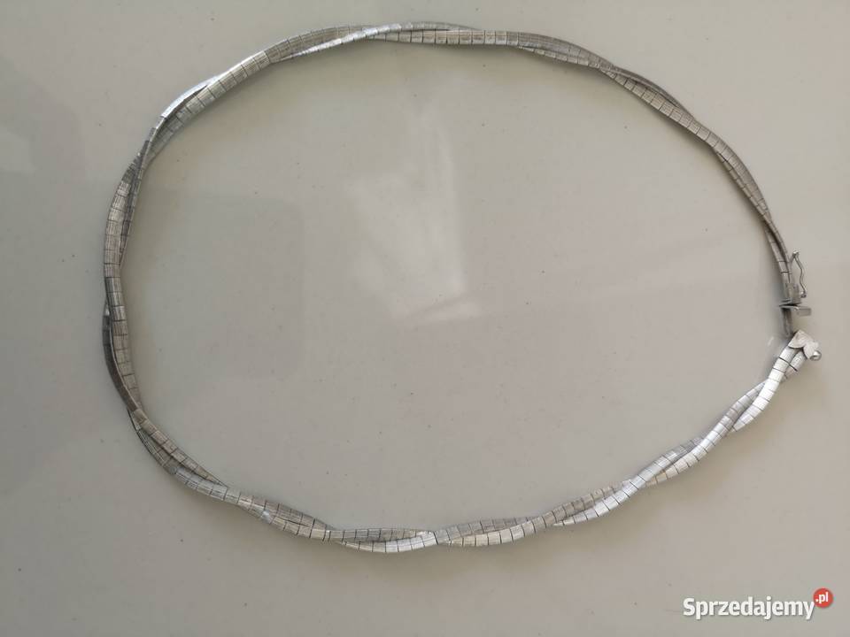 naszyjnik podwójny srebro vintage srebro Toruń