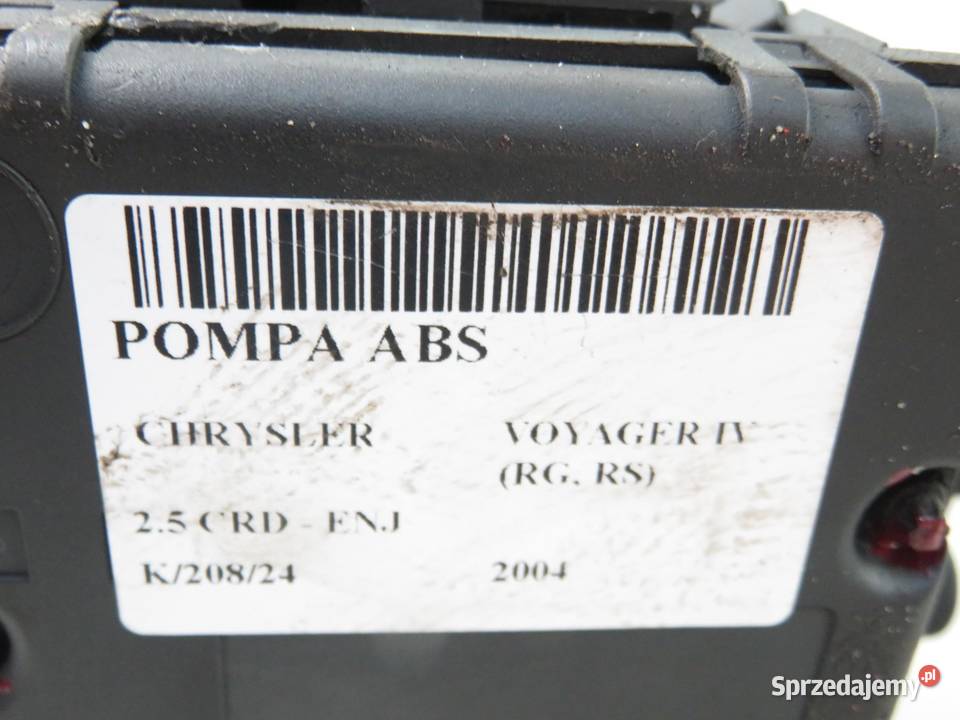 POMPA ABS CHRYSLER VOYAGER IV RG RS P04721284AB Układ ABS i ESP małopolskie sprzedam