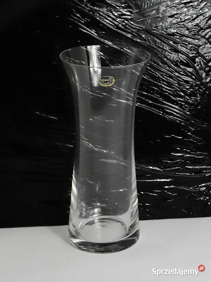 Bohemia Crystal Waza dekoracyjna flakon 23 Happy lubelskie Biłgoraj