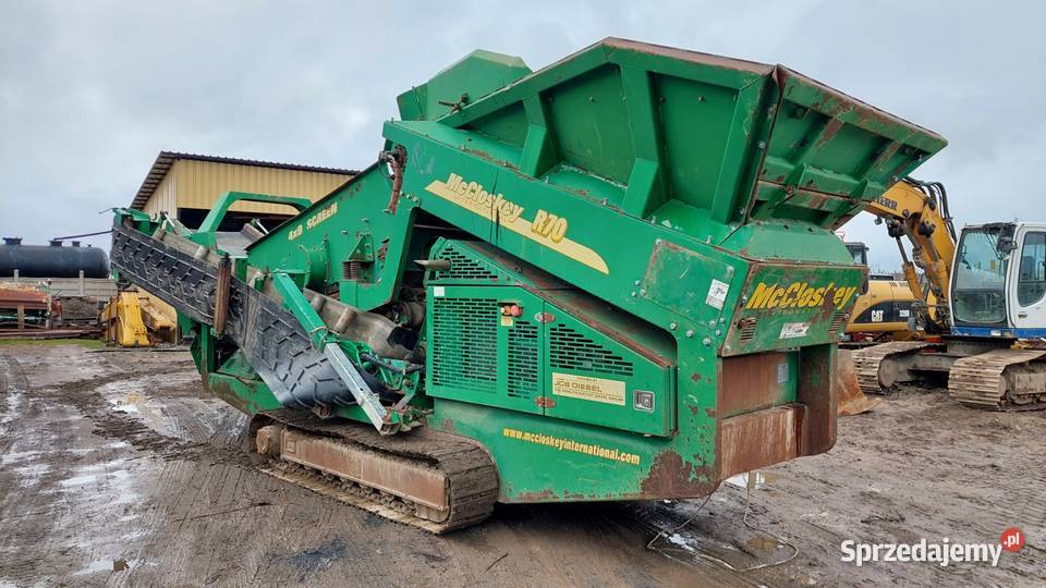 Przesiewacz McCloskey R70 18 ton 3 frakcje Sochaczew sprzedam