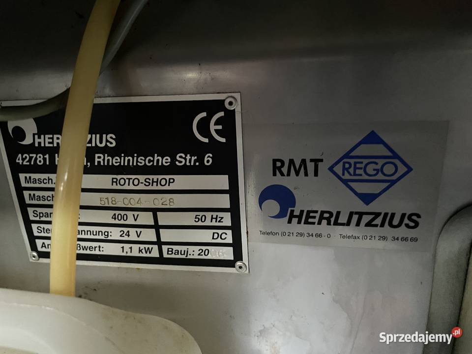 Krajalnica do chleba Rego Herlitzius Roto Shop łódzkie Skierniewice sprzedam
