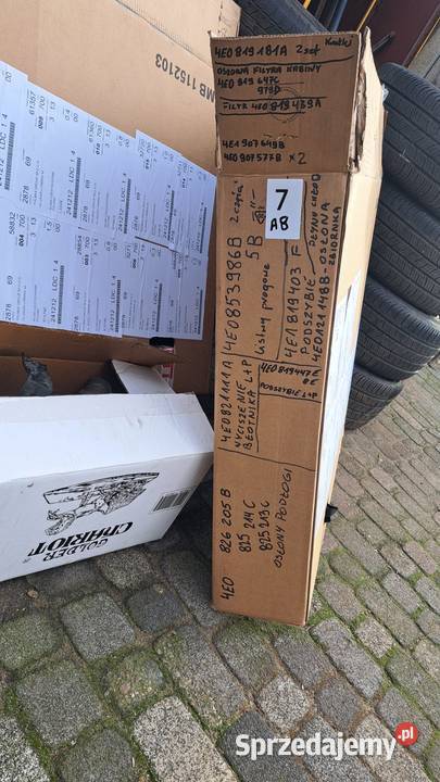 Audi A8 D3 40 TDI Części zbiorniczek ramię Częstochowa