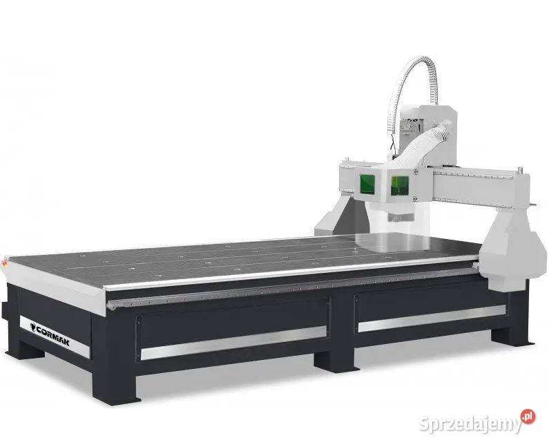 Frezarka CNC CORMAK C1325 PREMIUM 1300x2500 stół Produkcja mazowieckie Siedlce