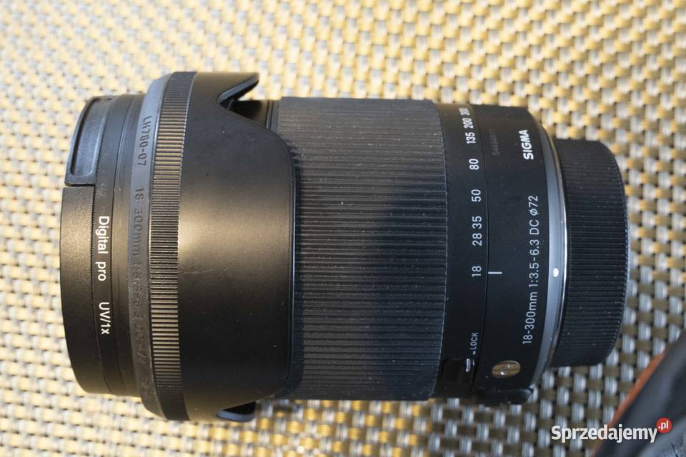 Obiektyw SIGMA 18 300 mm F 35 63 DC MAKRO OS HSM wielkopolskie