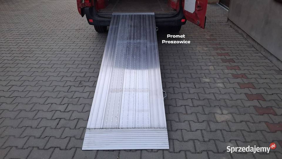 Rampa Aluminiowa 300 x 80 Panelowa Płaska Najazd Proszowice