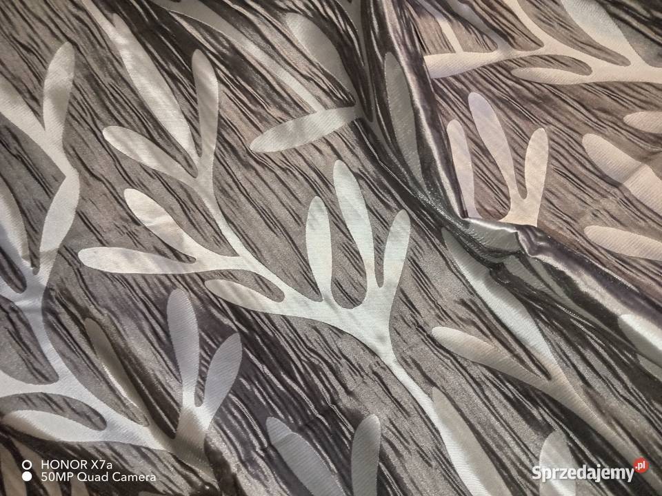 Stylowe zasłony komplet lambrekin 230x140 Super szary Kielce