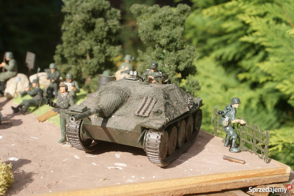 Diorama makieta militarna oddział osłaniający sprzedam