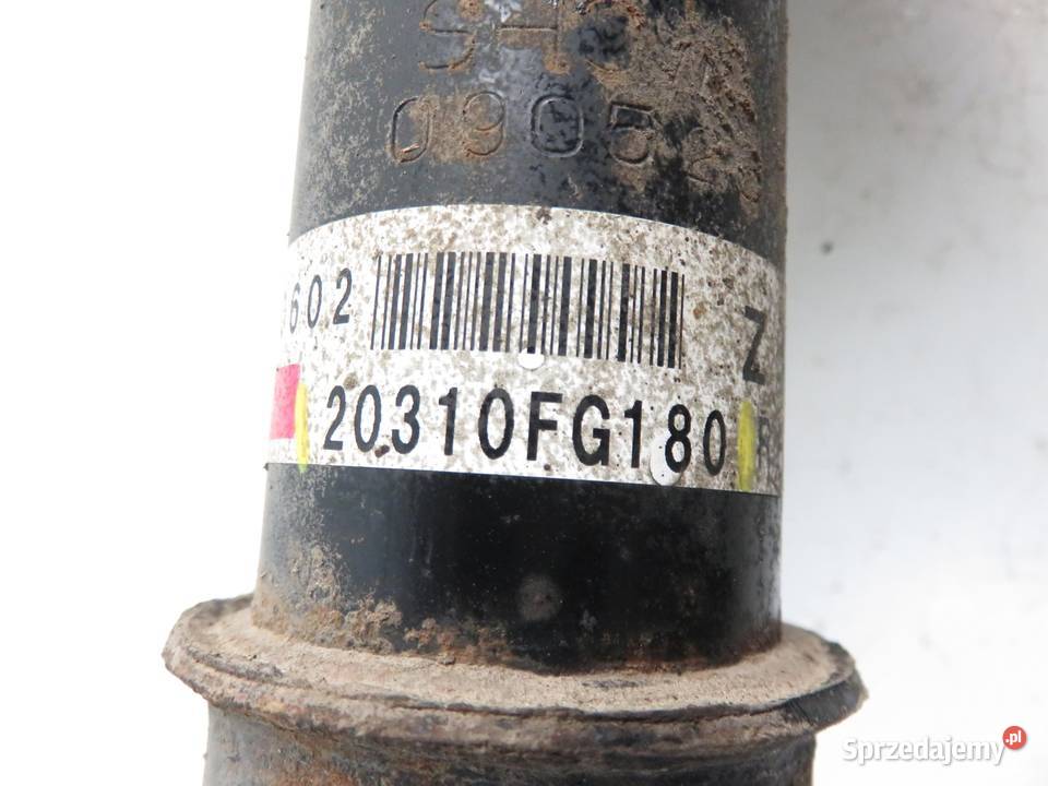 MCPERSON PRAWY PRZEDNI SUBARU IMPREZA III 20 D sprzedam