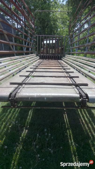 przyczepa samozbierająca tendem typ 1050 Maszyny rolnicze Hajnówka