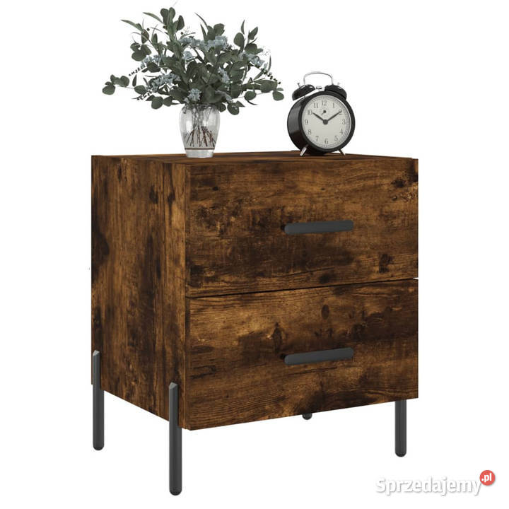 Szafka nocna przydymiony dąb 40x35x475 WM827334 Warszawa