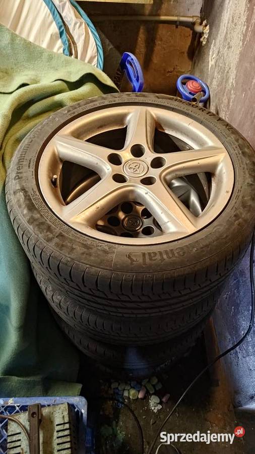 Alufelgi z oponami Continental premium contact 6 Mysłowice sprzedam