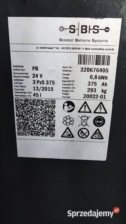 Wózek paletowy elektryczny Still EGV 16 Sucha Beskidzka