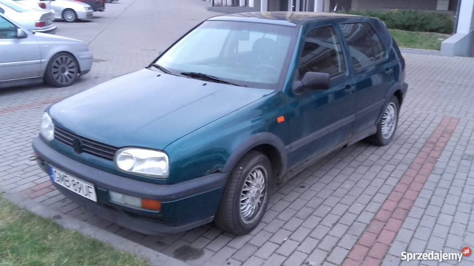 VW Golf 3 GT 18 90 okazja zielony Malbork