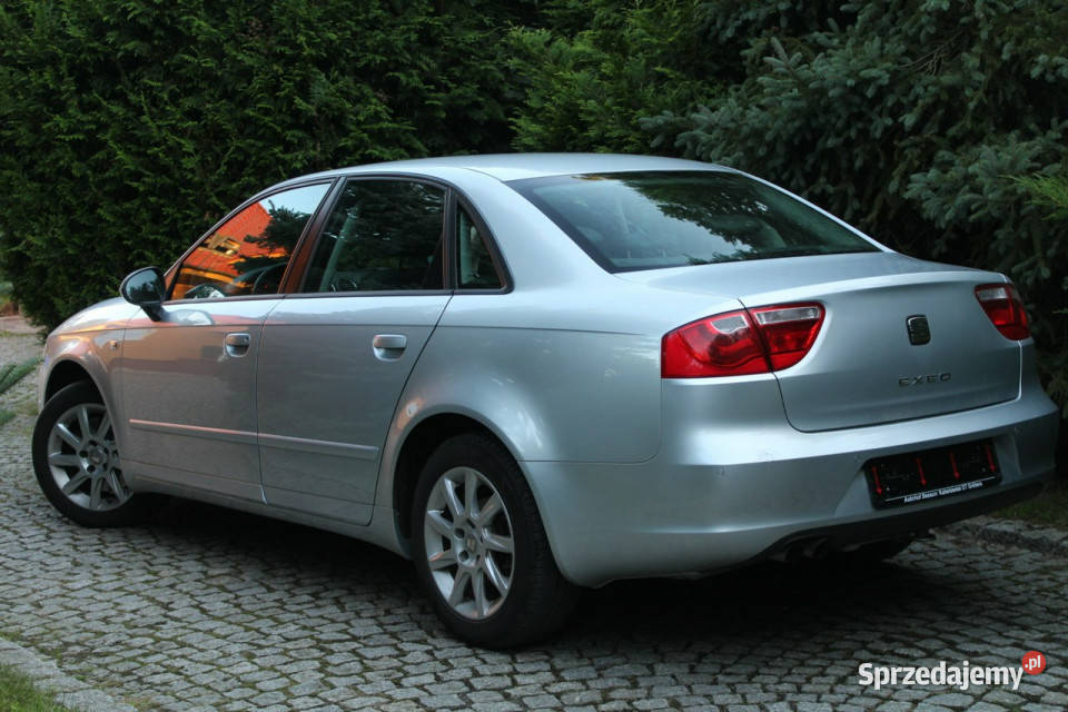 Seat Exeo MPI Turbo 150 Super Stan I 2008 srebrny Lubań sprzedam