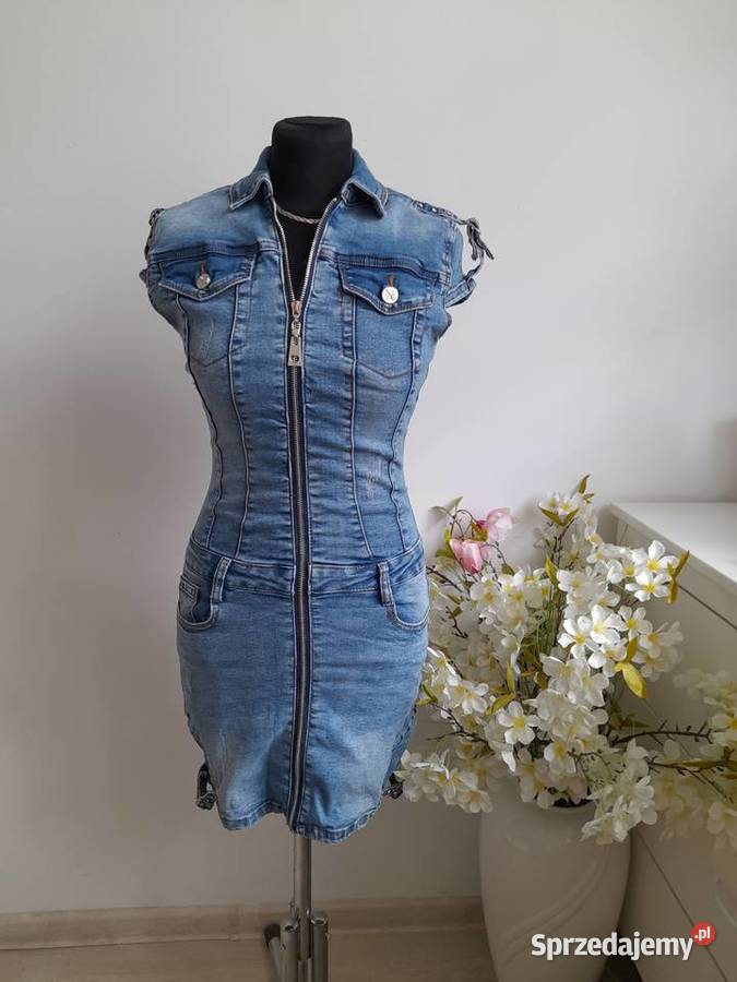 Sukienka jeansowa S firmy Denim dolnośląskie Bogatynia sprzedam