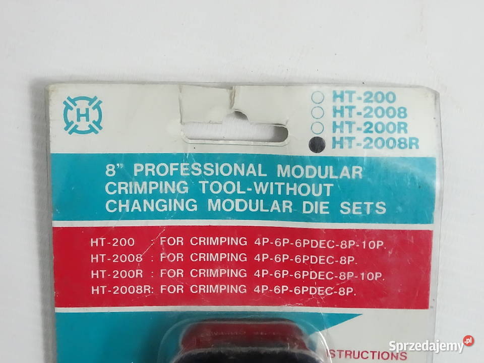 Profesjonalna Zaciskarka Modularna HT2008R RJ45 Biłgoraj