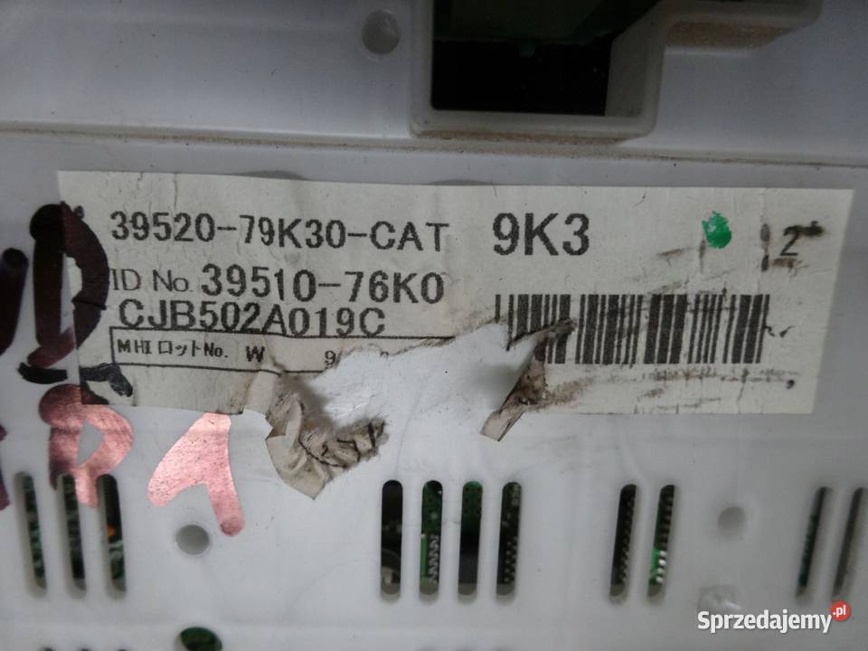 GRAND VITARA II LIFT 09r panel klimatyzacji
