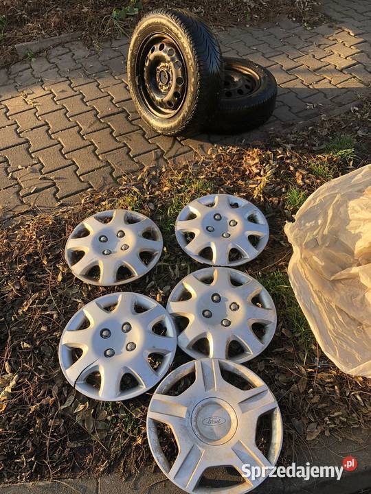 2 koła felgi stalowe 4x108 2 opony zimowe dolnośląskie Wrocław