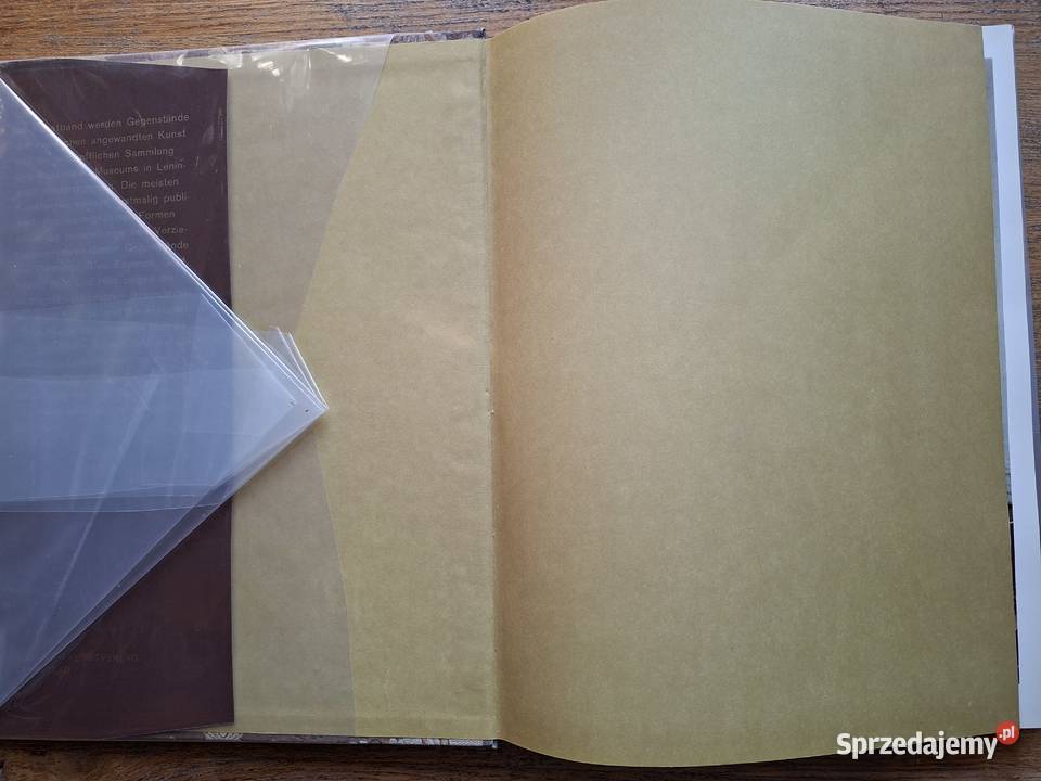 Russische angewandte Kunst twarda z obwolutą Kraków