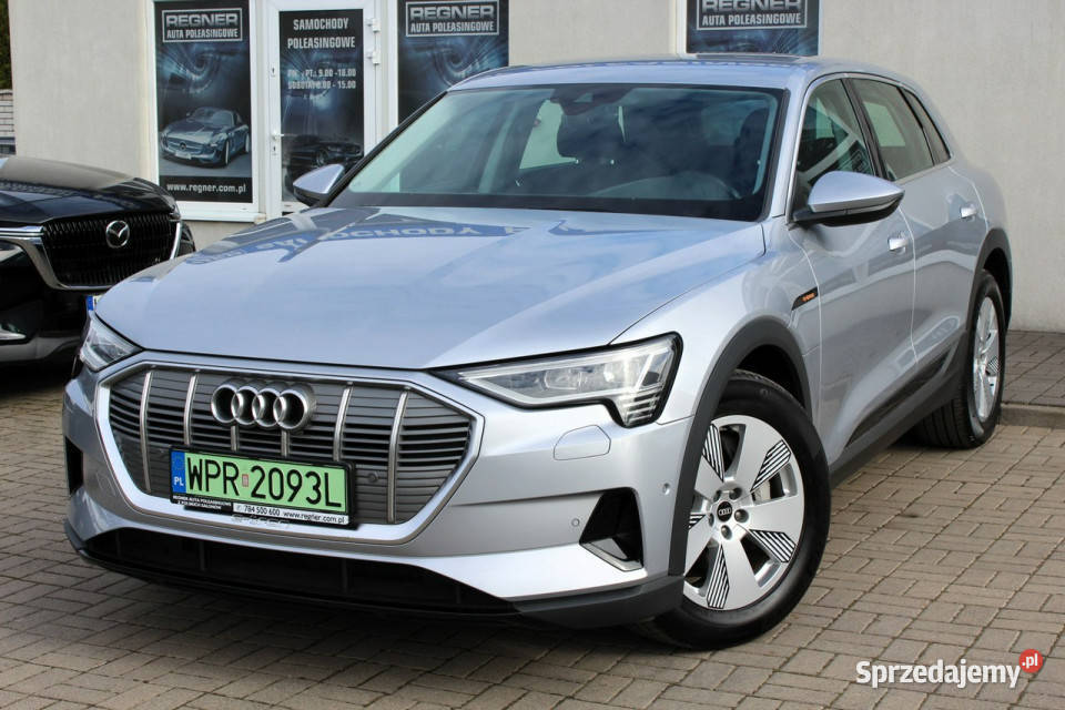 Audi etron SalonPL 4x4 FV23 314 ASO Navi Matrix tempomat mazowieckie Sokołów