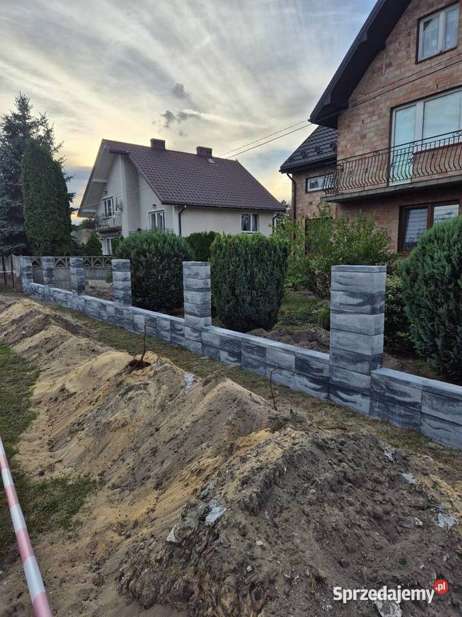 Bloczek ogrodzeniowy JONIEC Roma Horizon onyx