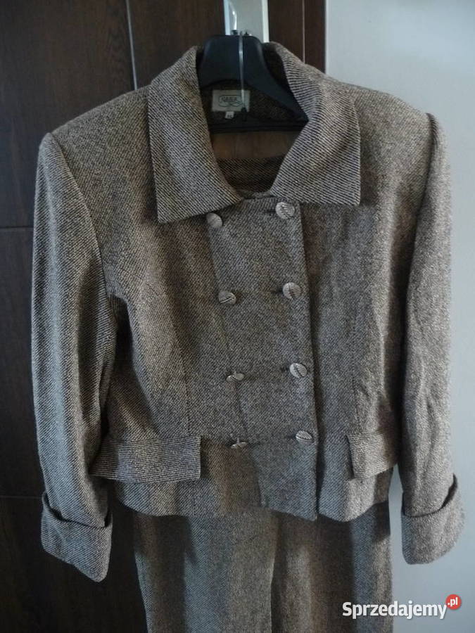 Kostium 2 częściowy garsonka spódnica dzianinowe Rozmiar 38(M) wielkopolskie Poznań